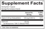 REGENERATE Vitamin K2 with D3 (60 capsules)