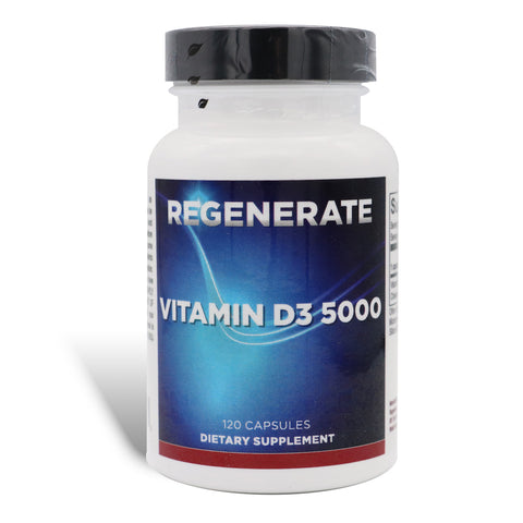 REGENERATE Vitamin D3 5000 (120 capsules)